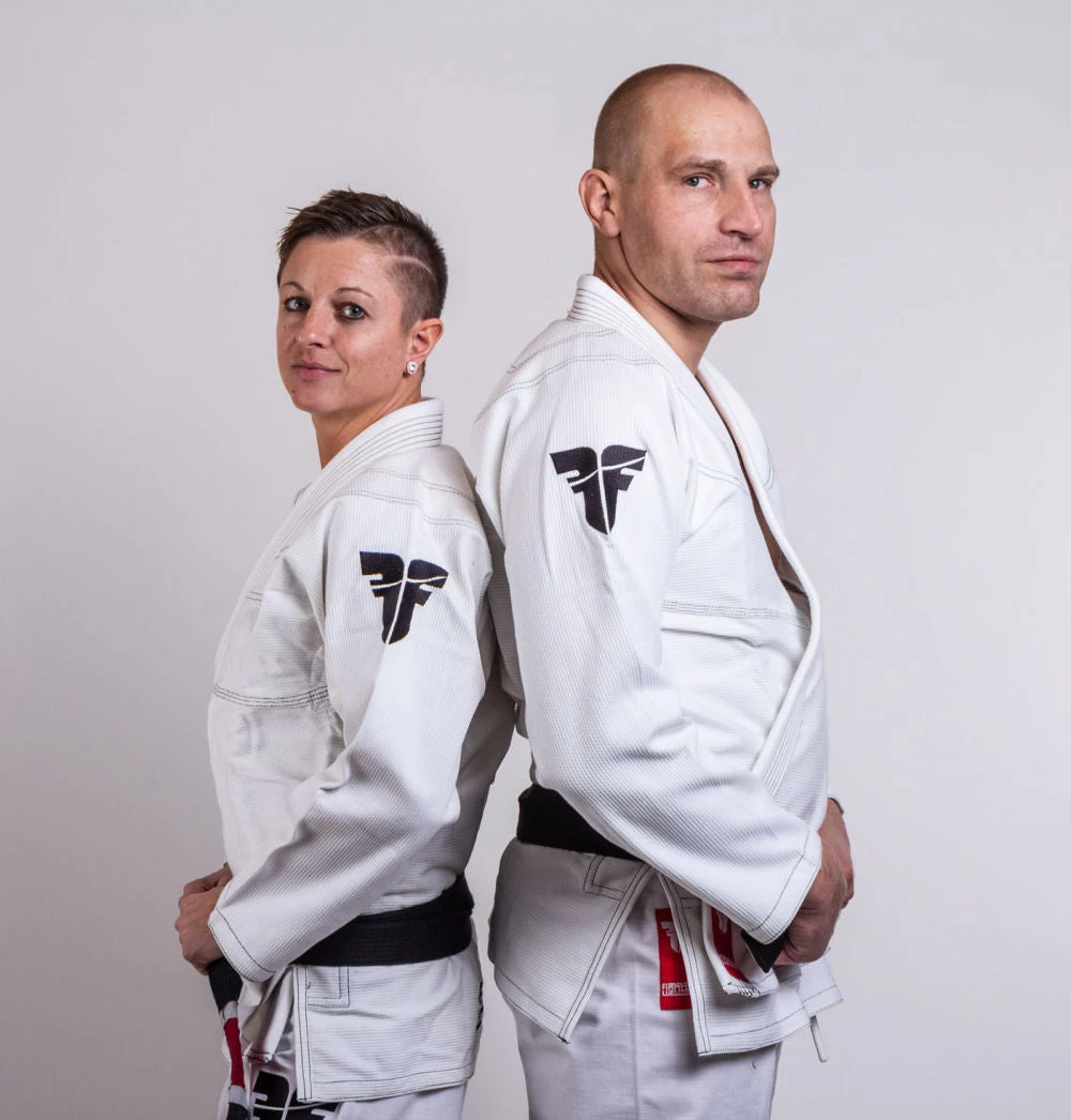Fighter BJJ Gi Pearl Weave Uniform - White, BJJBW-08 UNIFORMS 11 Fighter BJJ Gi Pearl Weave Uniform - White, BJJBW-08 UNIFORMS