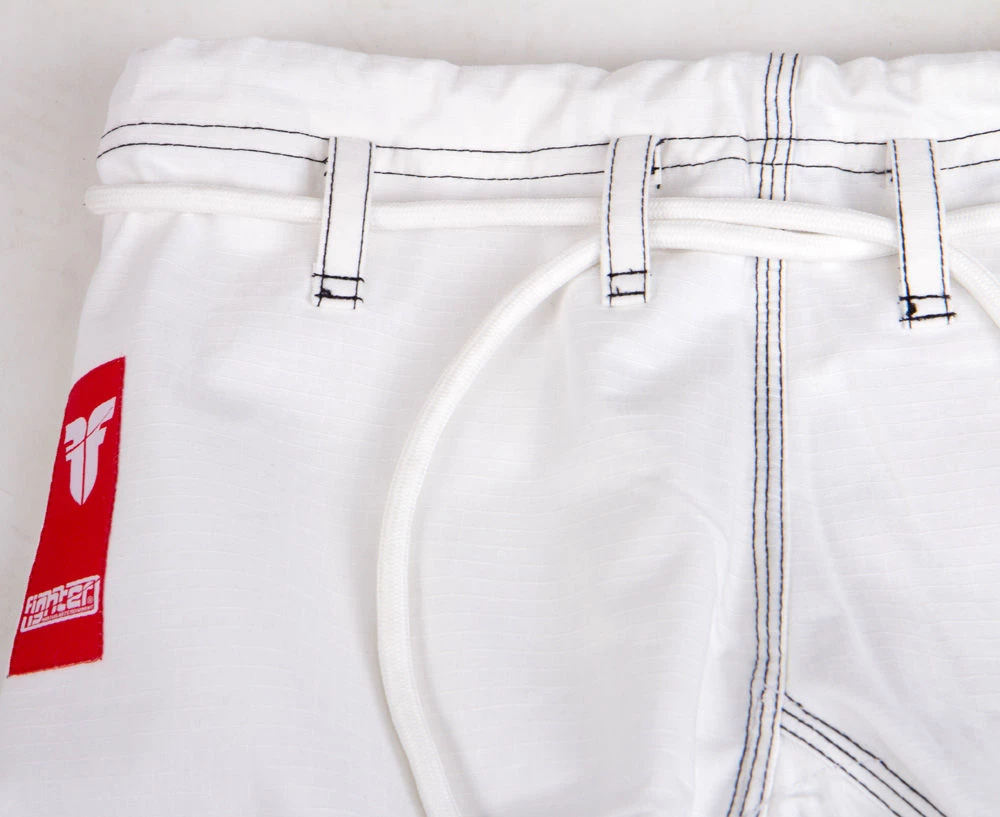 Fighter BJJ Gi Pearl Weave Uniform - White, BJJBW-08 UNIFORMS 6 Fighter BJJ Gi Pearl Weave Uniform - White, BJJBW-08 UNIFORMS