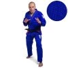Fighter BJJ Gi Pearl Weave Uniform - Blue, BJJBLU-07 UNIFORMS