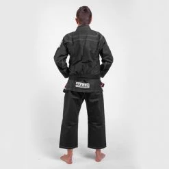 Fighter BJJ Gi Pearl Weave Uniform - Black, BJJBL-09 UNIFORMS