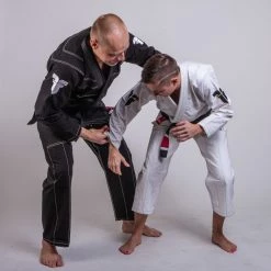Fighter BJJ Gi Ripstop Uniform - White, BJJBW-05 UNIFORMS