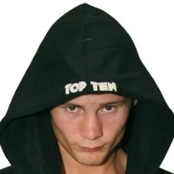 TopTen TOP TEN Hooded Sweatshirt - Black, 0911S