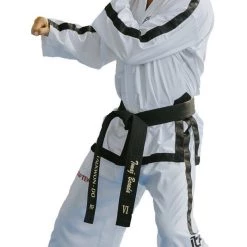 TopTen TOP TEN ITF Taekwon-Do Instructor Uniform - Diamond Polyester Dobok, 16781-1 UNIFORMS