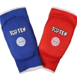 TopTen PROTECTION Top Ten Elbow Guard WAKO NASKA Reversible Red/Blue Protector, 3214-46