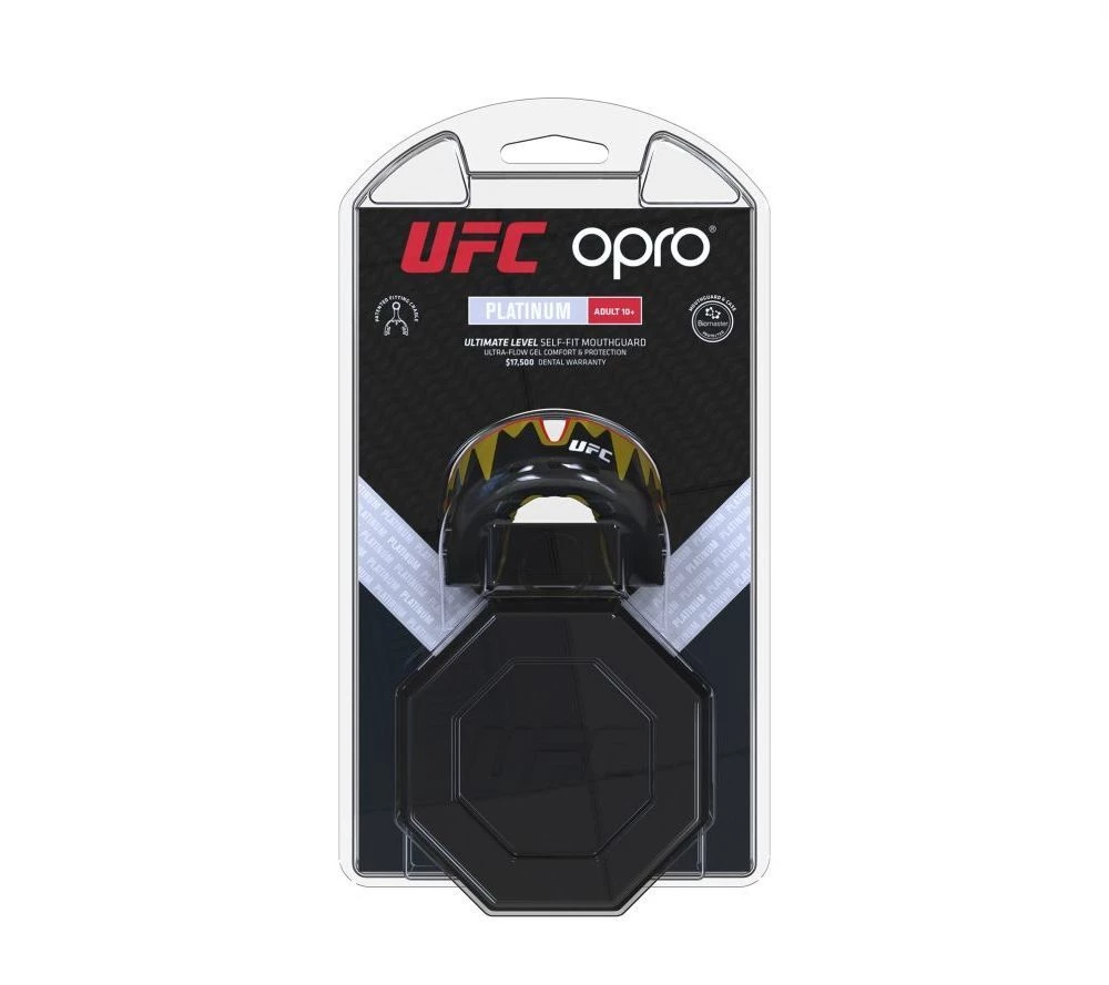 Mouth Guard OPRO UFC PLATINUM FANGZ, 002261002 PROTECTION 4 Mouth Guard OPRO UFC PLATINUM FANGZ, 002261002 PROTECTION