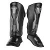 Fighter Shinguards Thai Ergo - Black/grey, FSG-004BG 2 Fighter Shinguards Thai Ergo - Black/grey, FSG-004BG