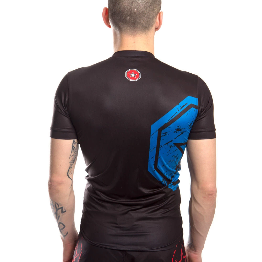 TopTen MMA TOP TEN Rashguard SuperStar - Black/blue, 1408-9 OFFERS 4 TopTen MMA TOP TEN Rashguard SuperStar - Black/blue, 1408-9 OFFERS