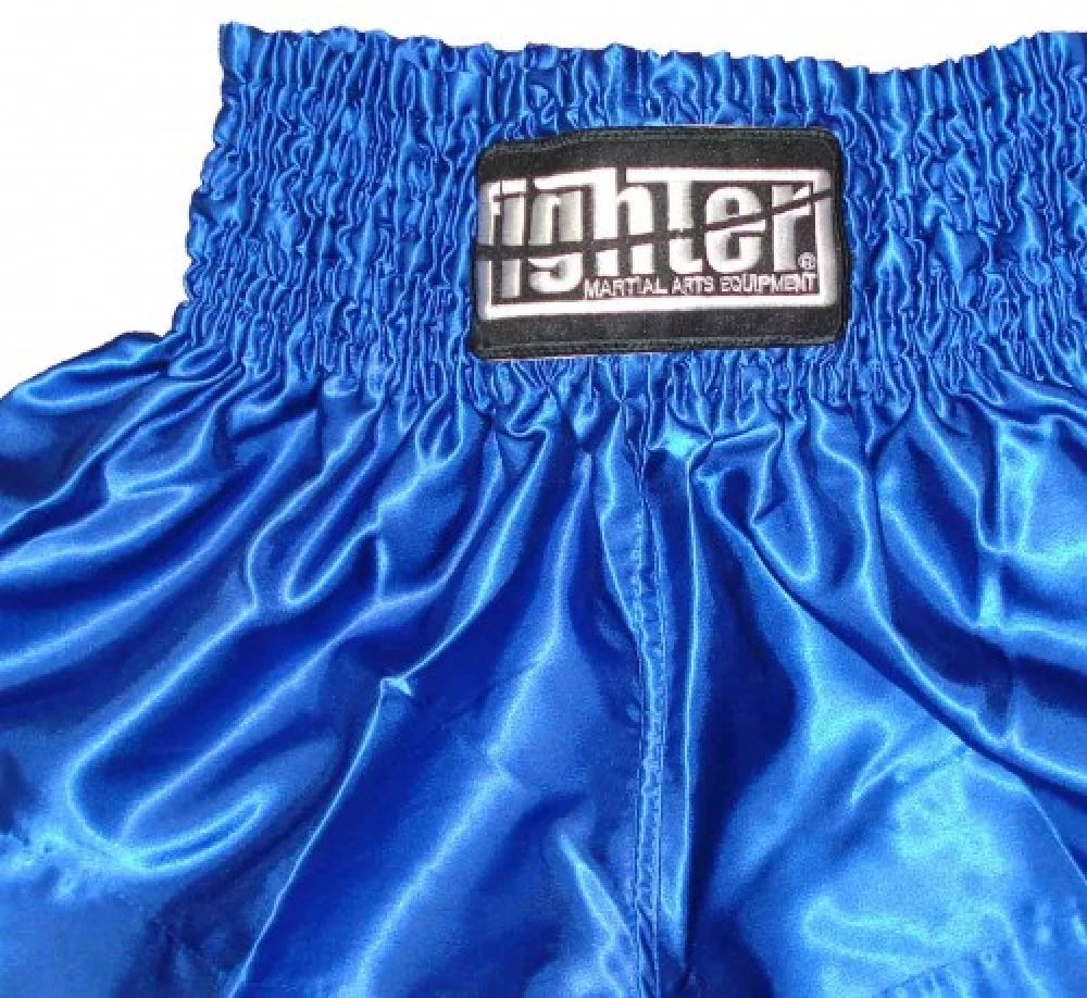 OFFERS Fighter Thai Shorts - Blue, F006 4 OFFERS Fighter Thai Shorts - Blue, F006