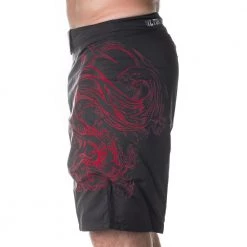 TopTen MMA OFFERS Top Ten MMA Dragon Shorts - Black/red, 1883-4