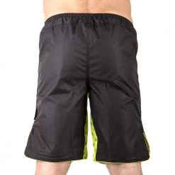 OFFERS MMA Shorts Fighter STRENGTH - Black/green, FSHM-03