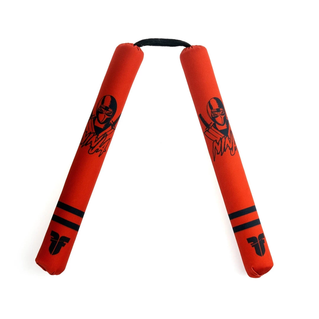Fighter Soft Ninja Nunchaku - Red 3 Fighter Soft Ninja Nunchaku - Red