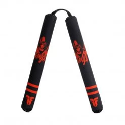 Fighter Soft Ninja Nunchaku - Black/red