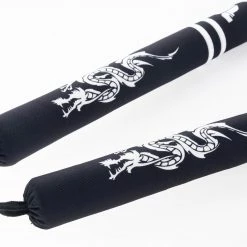 Fighter Soft Dragon Nunchaku - Black/white