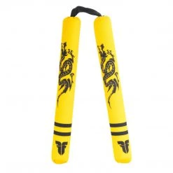 Fighter Soft Dragon Nunchaku - Yellow