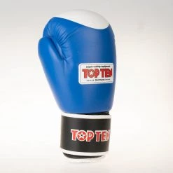 TopTen Top Ten Official WAKO Competition Kickboxing Gloves - Blue