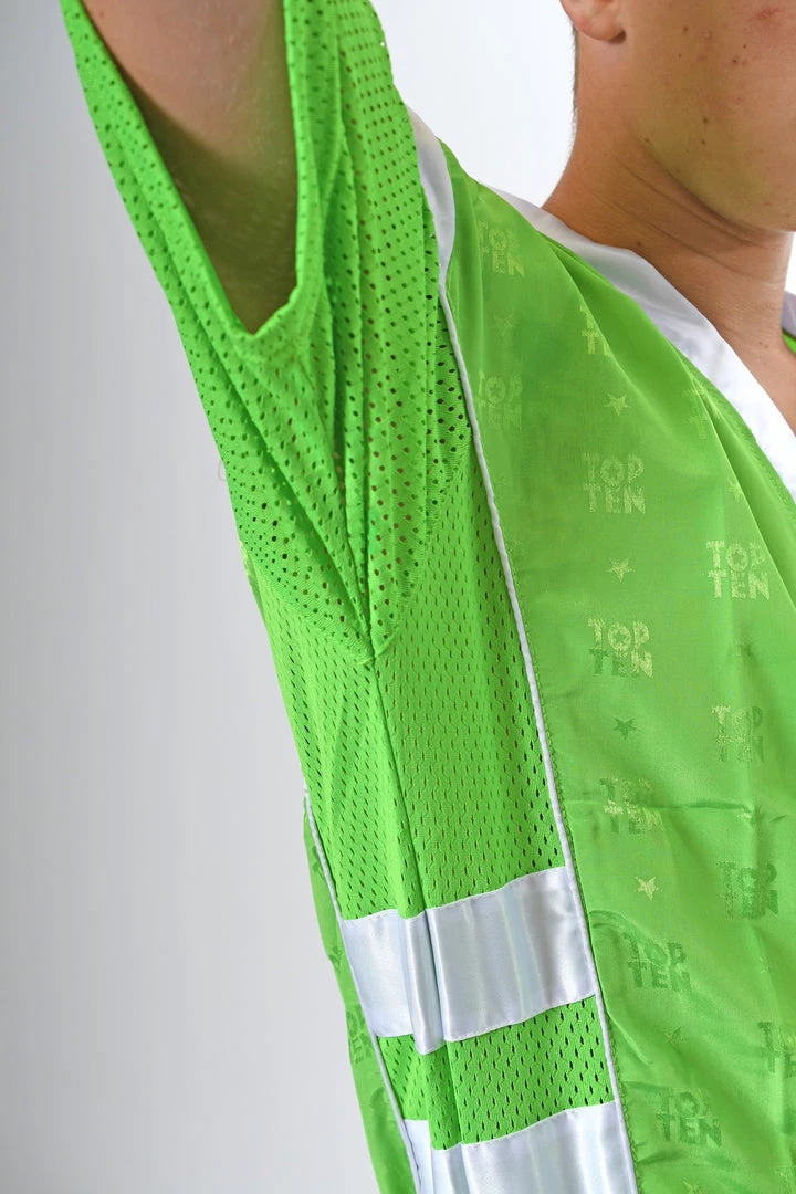 TopTen OFFERS Fight TOP TEN Uniform - Neon Green/white, 1681-15 9 TopTen OFFERS Fight TOP TEN Uniform - Neon Green/white, 1681-15