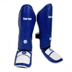TopTen Shin And Instep Guard “Lowkick” WAKO - Blue 9 TopTen Shin And Instep Guard “Lowkick” WAKO - Blue