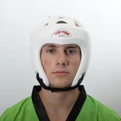 TopTen PROTECTION Top Ten White Avantgarde Head Guard, 0066-W