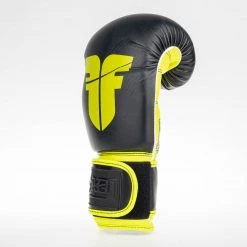 Fighter Boxing Gloves SPEED - Black/yellow 19 Fighter Boxing Gloves SPEED - Black/yellow