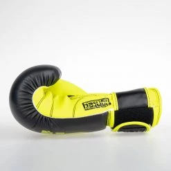 Fighter Boxing Gloves SPEED - Black/yellow 24 Fighter Boxing Gloves SPEED - Black/yellow