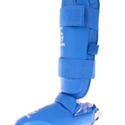Hayashi WKF Foot And Shin Protection - Blue, 343-6