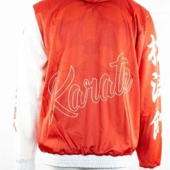 APPAREL Hayashi ZIP Hoodie “WKF Brick”, 19341-41