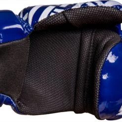 TopTen TOP TEN Glossy Blue/White Prism Pointfighter Open-Hand Gloves