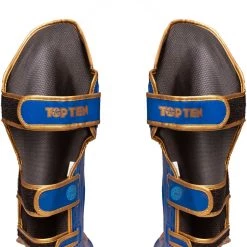 TopTen TOP TEN Shin And Instep Guard “Lowkick” WAKO - Blue, 32194-6 PROTECTION