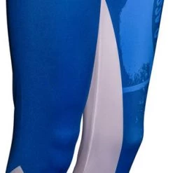 Fighters Inc. - Martial Arts Equipment Top Ten Workout Leggings WAKO - Blue 9 Fighters Inc. - Martial Arts Equipment Top Ten Workout Leggings WAKO - Blue